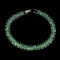 Natural Rich Green Emerald 98.27 Cts Bracelet