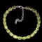 Natural  Rich Green Peridot 69 Cts Bracelet