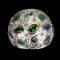 Natural Aquamarine, Emerald, Sapphire, Tanzanite Ring