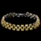 NATURAL ORANGISH YELLOW CITRINE Bracelet