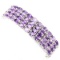 Natural  Rich Purple Amethyst 296.64 Ct Bracelet