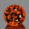 Natural AAA Orange Sapphire {Flawless-VVS}