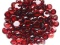 Natural Cobochan Red Mozambique Garnet 16 Pcs