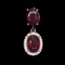 Natural Top Blood Red Ruby Pendant