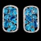 Natural Paraiba Blue Apatite Earrings