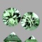 Natural Brilliant Green Sapphire Pair [Flawless-VVS1]