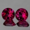 NATURAL DARK PINK MYSTIC TOPAZ Pair [IF-VVS]