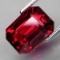 Natural  Red Rhodolite Garnet 7.24 Cts - Untreated