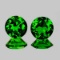 Natural Chrome Green Diopside Pair [Flawless-VVS]
