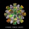 Unheated White Opal, Amethyst & Emerald Ring