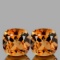 Natural Champagne Imperial Topaz Pair {Flawless-VVS1 }
