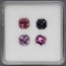 Natural Fancy Color Spinel Myanmar 4Pcs/4.19Ct.