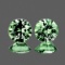 Natural AAA Ceylon Green Sapphire Pair[Flawless-VVS]