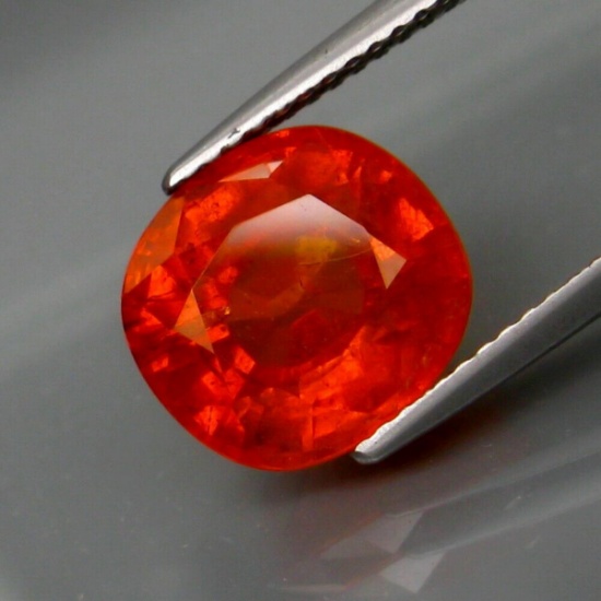 Natural Mandarin Orange Namibian Spessartite Garnet