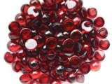Natural Cobochan Red Mozambique Garnet 16 Pcs