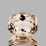 Natural Brilliant Golden Pink Morganite [Flawless-VVS]