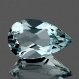 Natural Light Sky Blue Aquamarine {Flawless-VVS}