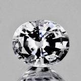 NATURAL WHITE SAPPHIRE CEYLON [FLAWLESS-VVS]