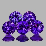 Natural Purple Sapphire 5 Pcs [Flawless-VVS]