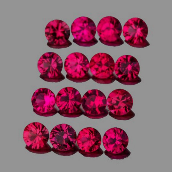 Natural  Red Burma Ruby {Flawless-VVS}