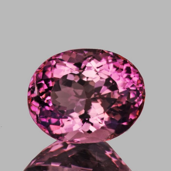Natural Pink Tourmaline 8x6 MM {Flawless-VVS}