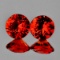 Natural Red Ruby Pair  [Flawless-VVS]