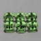 Natural Green Sapphire (6 Pcs) 5x4 MM - FL