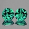 Natural Paraiba Blue Green Apatite Pair 7.50 MM (VVS)