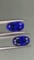 Natural Oval Royal Blue Sapphire Pair - VVS