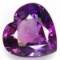 Purple Amethyst Heart 301.25 Carats - VVS