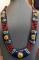 Tibet Natural Stone Tribal Queen Royal Necklace