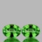 Natural Vivid Green Tsavorite Garnet Pair{VVS}