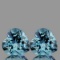 Natural Santa Maria Blue Aquamarine Pair{Flawless-VVS1}