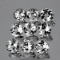 NATURAL  WHITE TOPAZ 5 Pcs [FLAWLESS-VVS]