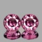 Natural  AAA Pink Burma Spinel Pair - Untreated