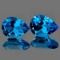 Swiss Blue Topaz Pair 9x7 MM {VVS}