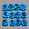 atural Intense Paraiba Blue Apatite 16 Pcs Untreated