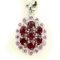 Natural Top Blood Red Ruby Pendant