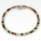 Natural Fancy Color Marquise Tourmaline Bracelet