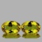 Natural AAA Yellow Beryl 'Heliodor' Pair{Flawless-VVS1}