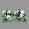 NATURAL LIGHT GREEN AMETHYST PAIR 10x7 MM