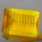Natural ConCave Cut Premium Golden Yellow Fluorite