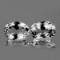 NATURAL BRILLIANT FIRE LUSTER WHITE TOPAZ PAIR - FL