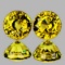 Natural AAA Canary Yellow Mali Garnet Pair{Flawless