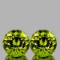 Natural Green Yellow Mali Garnet Pair{Flawless-VVS}