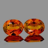 NATURAL HOT CINNAMON ORANGE HESSONITE GARNET [VVS]