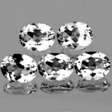 Natural White Topaz 10X8 MM