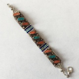 Tibet Hand Made Turquoise Bracelet