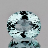 Natural Sky Blue Aquamarine 5.66 Ct {Flawless-VVS}