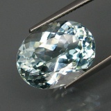 Natural Aquamarine Color Topaz 13.37 Ct